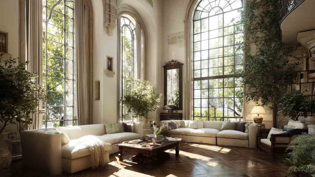 Massive floor-to-ceiling Irvine, CA Window Replacement in a luxury home.