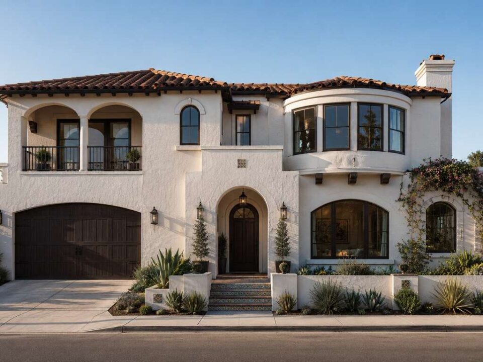 Elegant exterior showcasing modern Huntington Beach, CA window replacement for enhanced curb appeal and natural light